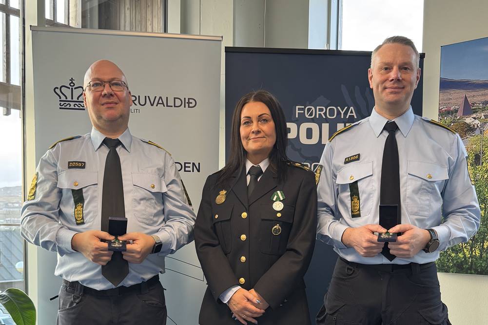 Nýggjársparola hjá Føroya Politi Nytårsparole hos Færøernes Politi 